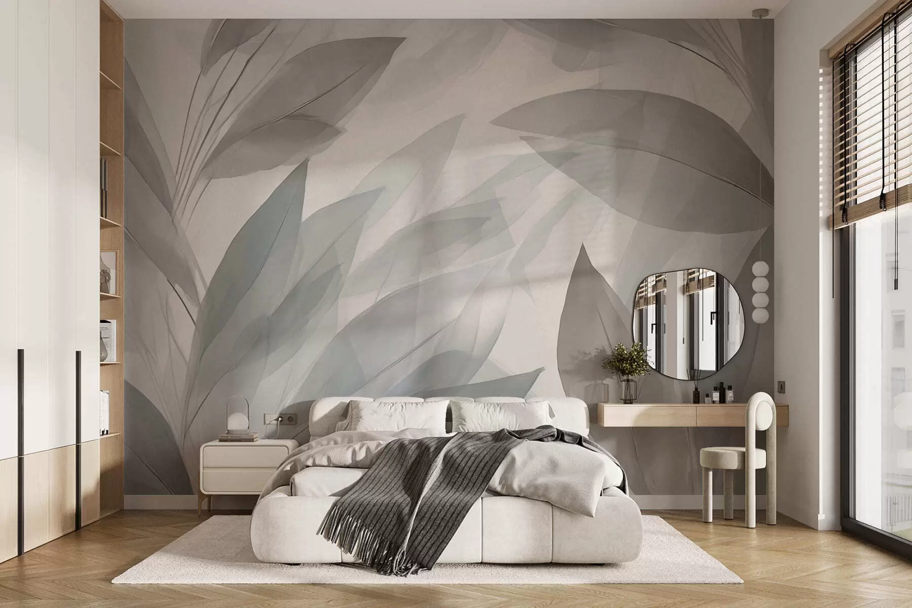 wall murals Апстрактни листови w05217