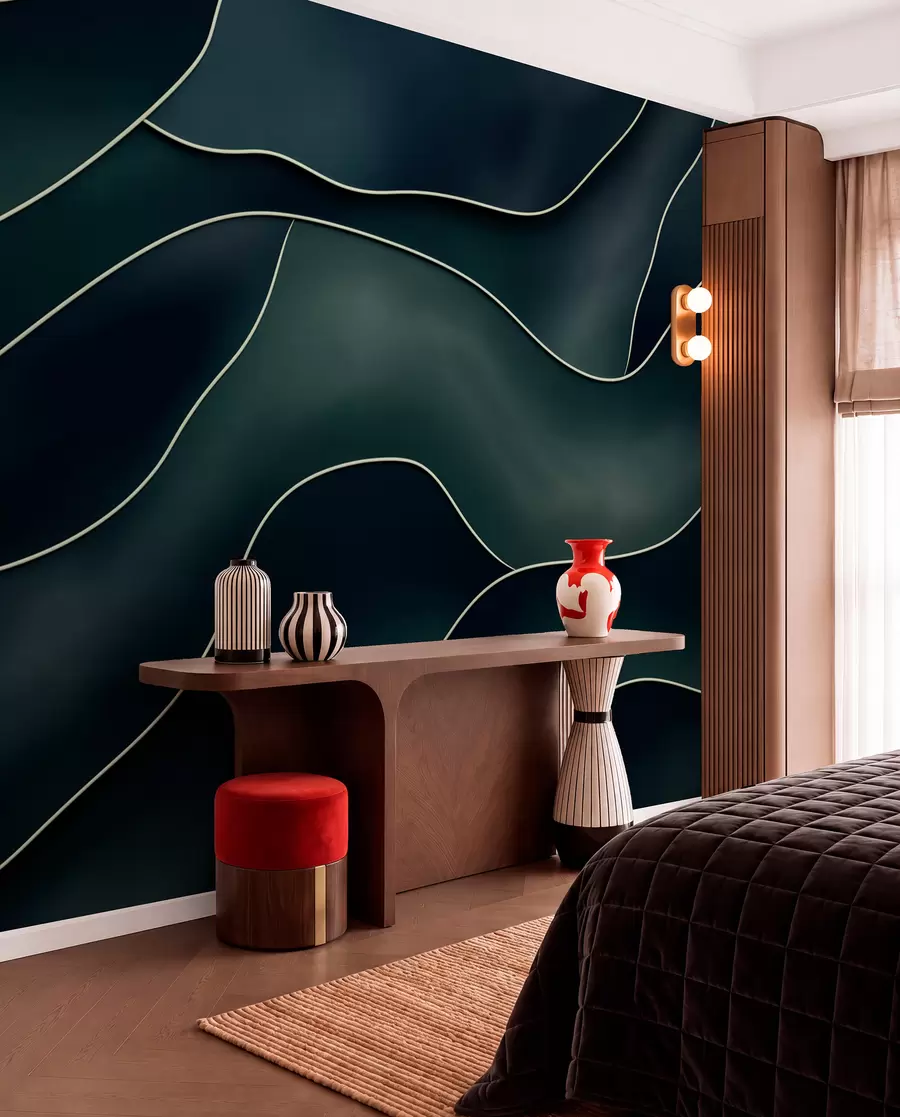 wall murals Апстрактне линије w05218v1