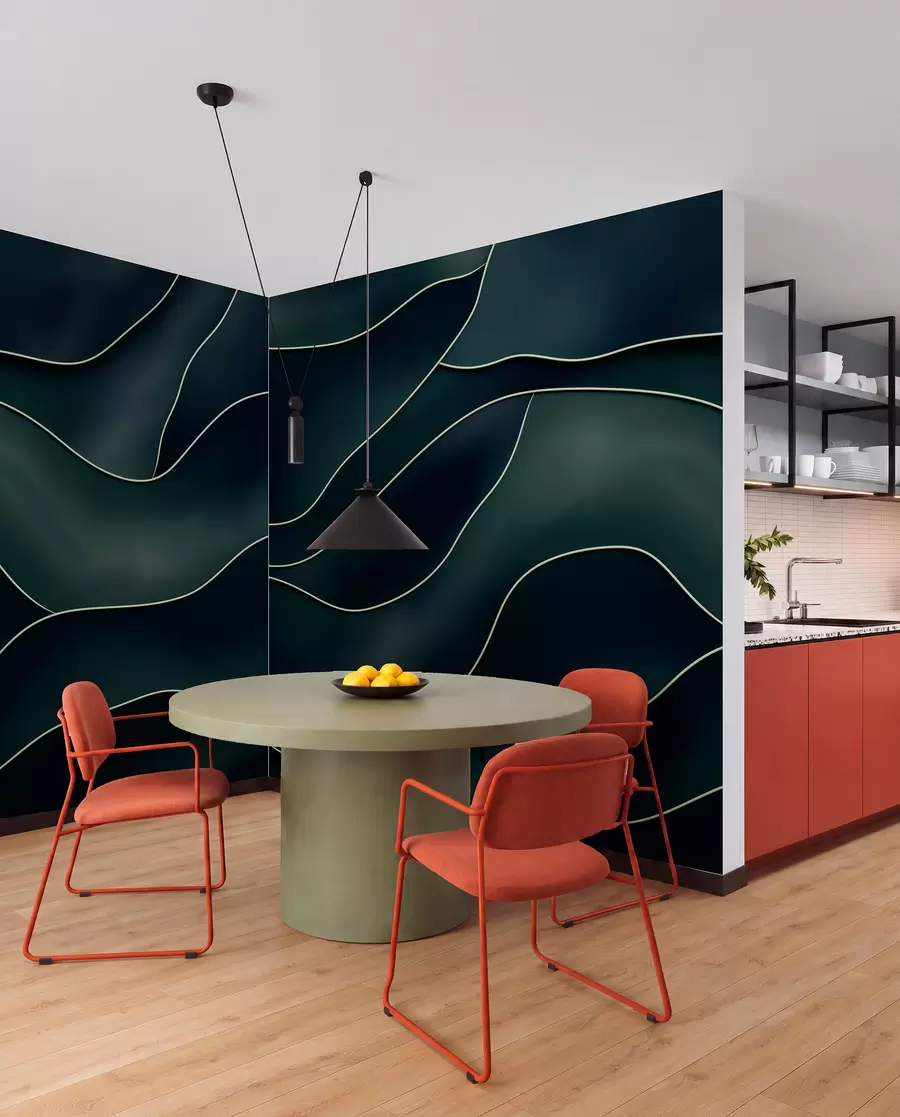 wall murals Апстрактне линије w05218v1