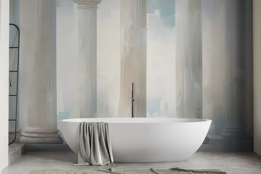 wall murals Колоне имитација сликарства w05228