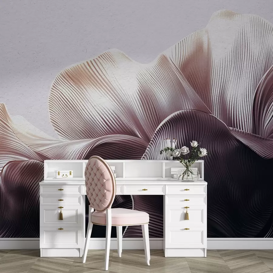wall murals Волуметријске латице w05242v1