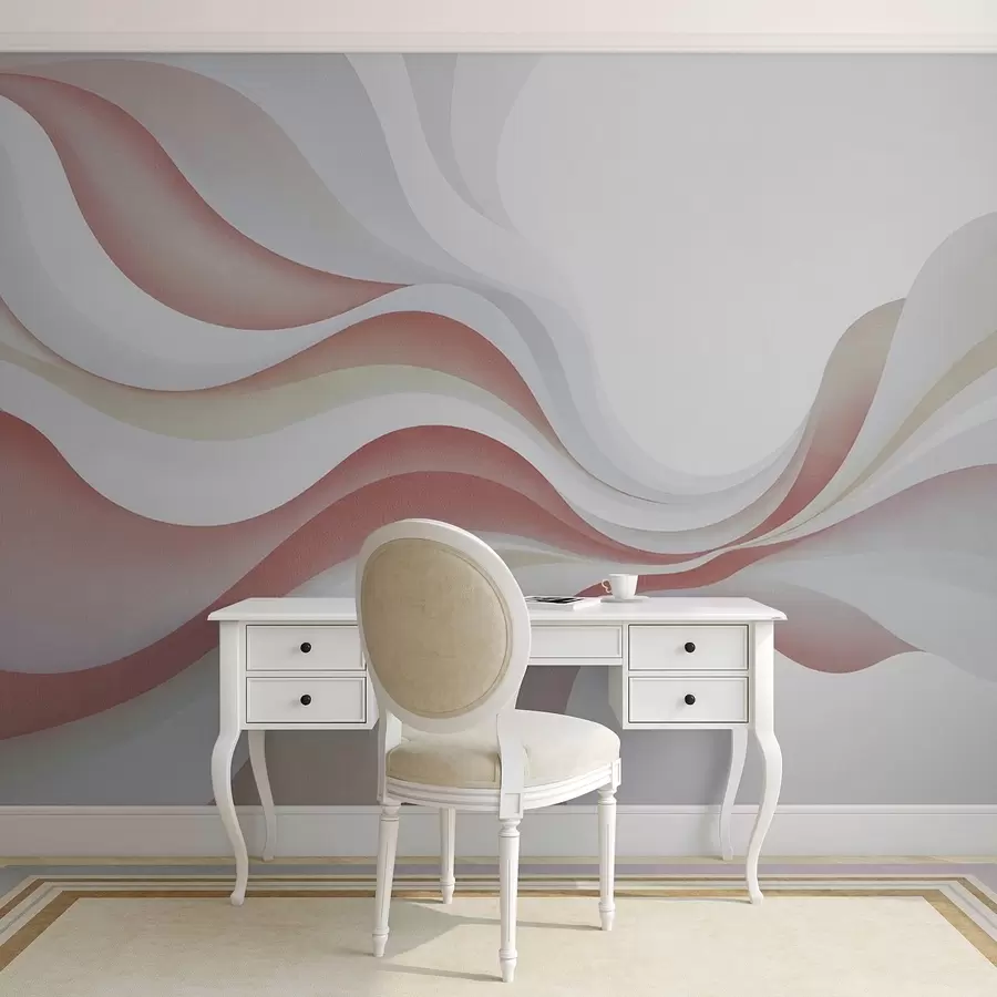 wall murals Глатки елегантни таласи w05245