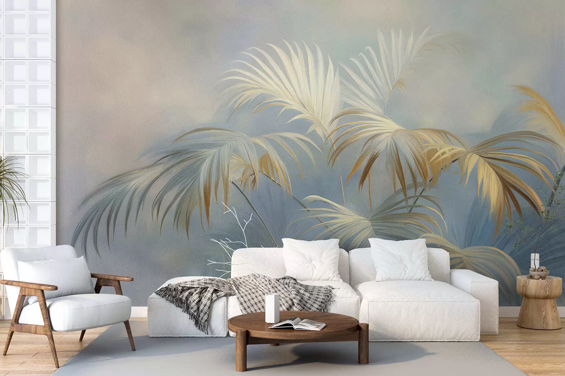wall murals Елегантни листови w05255