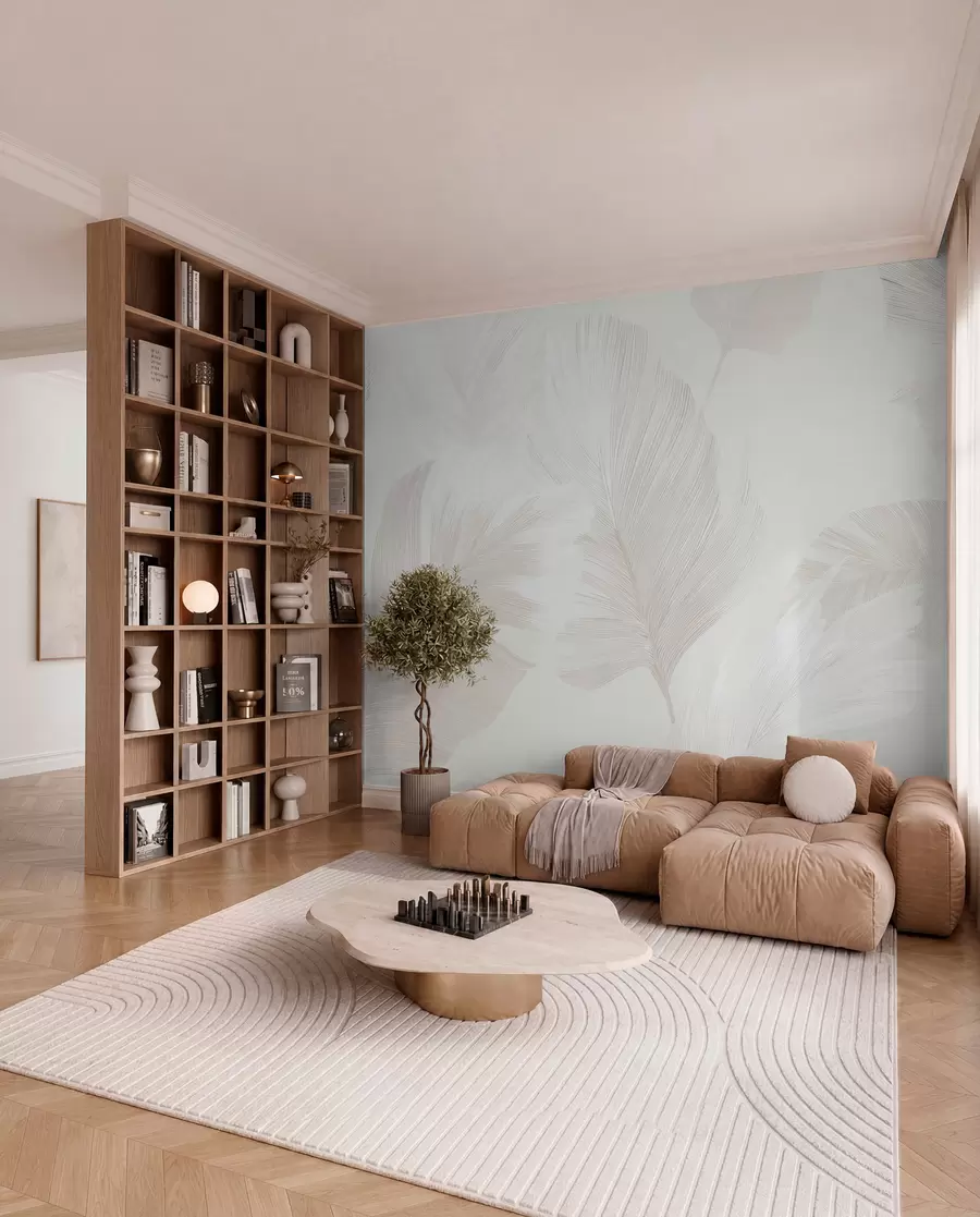 Fototapeta „Perje boje slonovače na vetru“, w09563