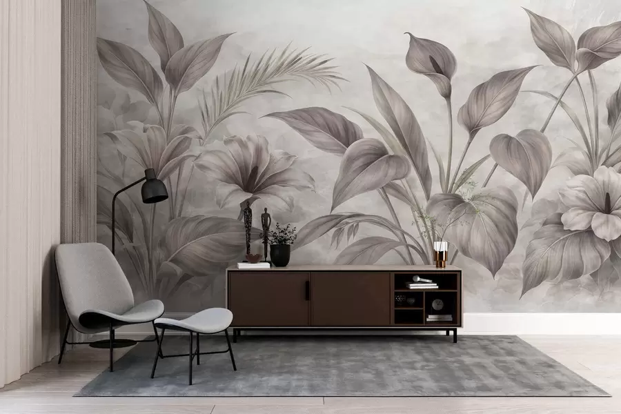 wall murals Цвеће и лишће w05287