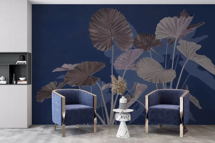 wall murals Башта осликаних лотоса w05364