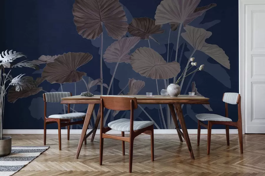 wall murals Башта осликаних лотоса w05364