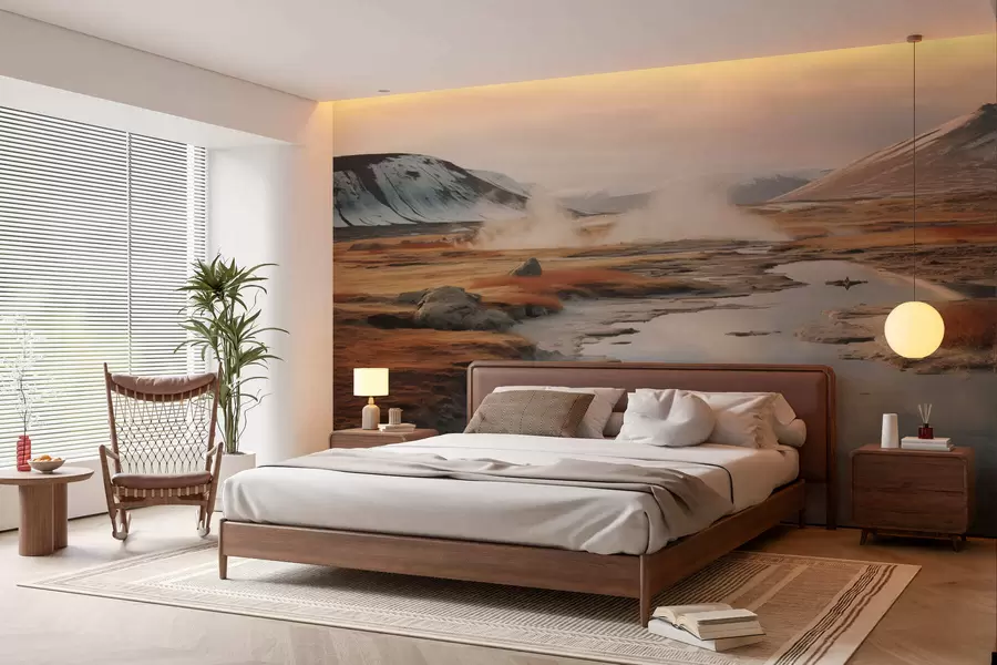 wall murals Речна долина w05365