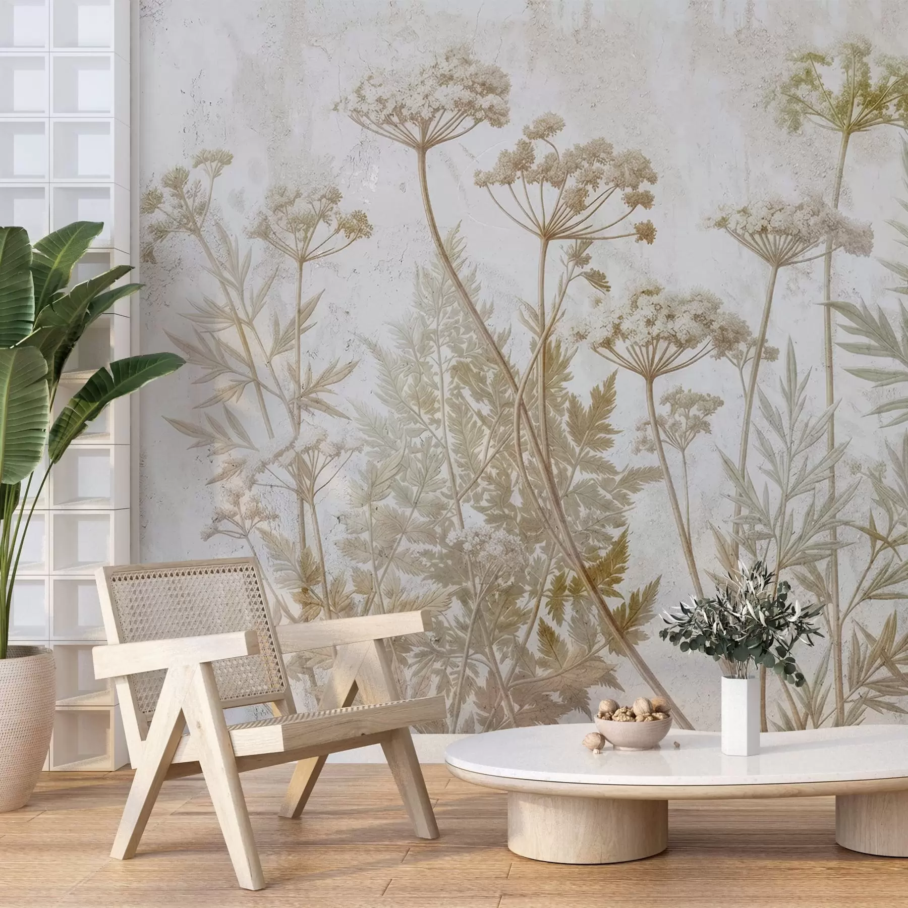 wall murals Испреплетано вечно цвеће w05369