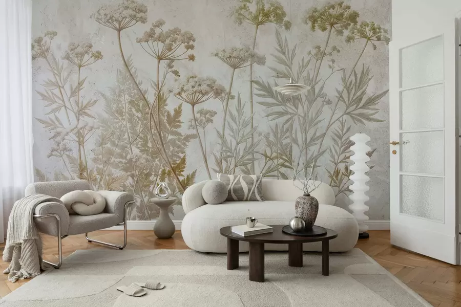 wall murals Испреплетано вечно цвеће w05369