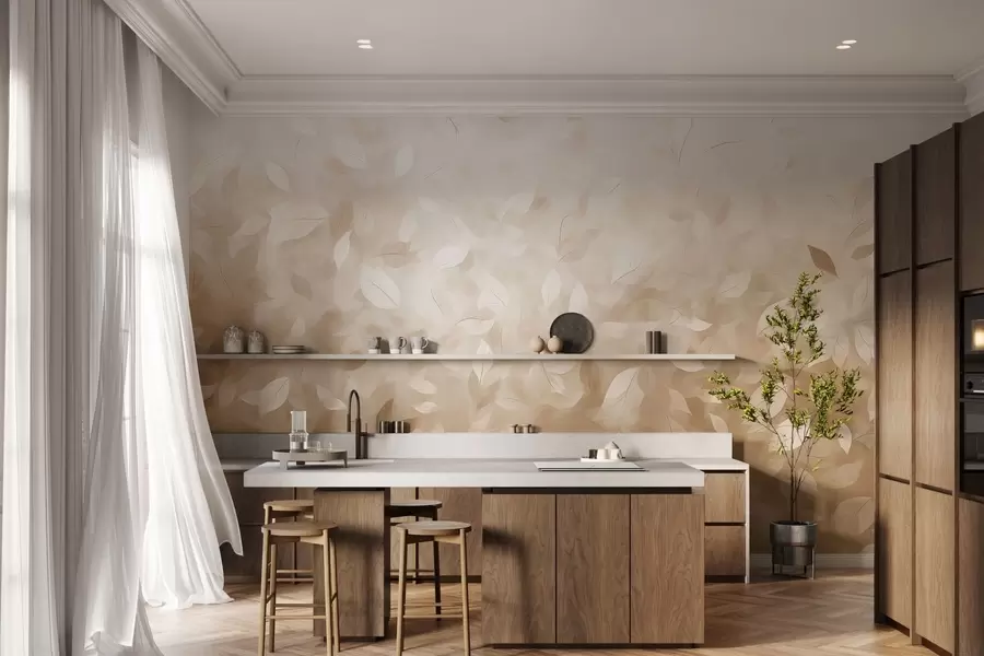 wall murals Лиснати шапат w05277