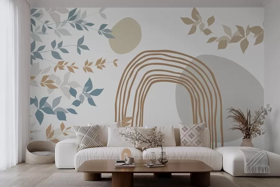 wall murals Апстракција и лишће w05373