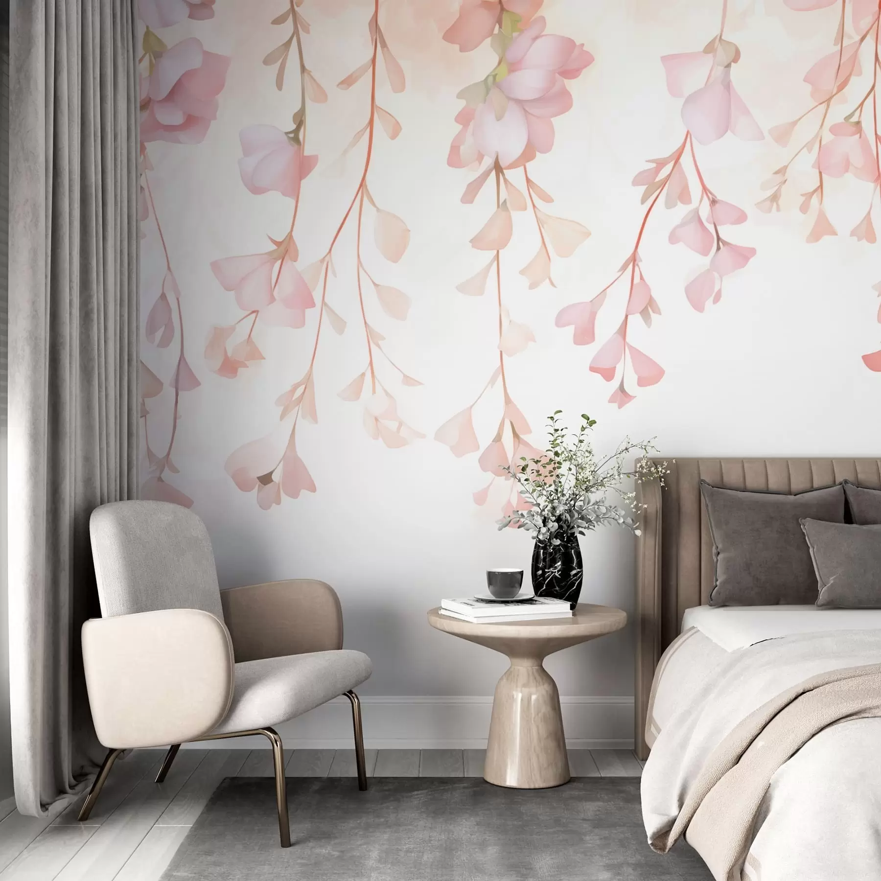 wall murals Нежно висеће цвеће w05345