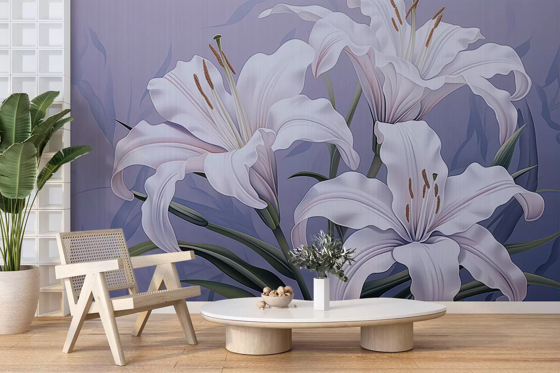 wall murals Цветање љиљана w05331