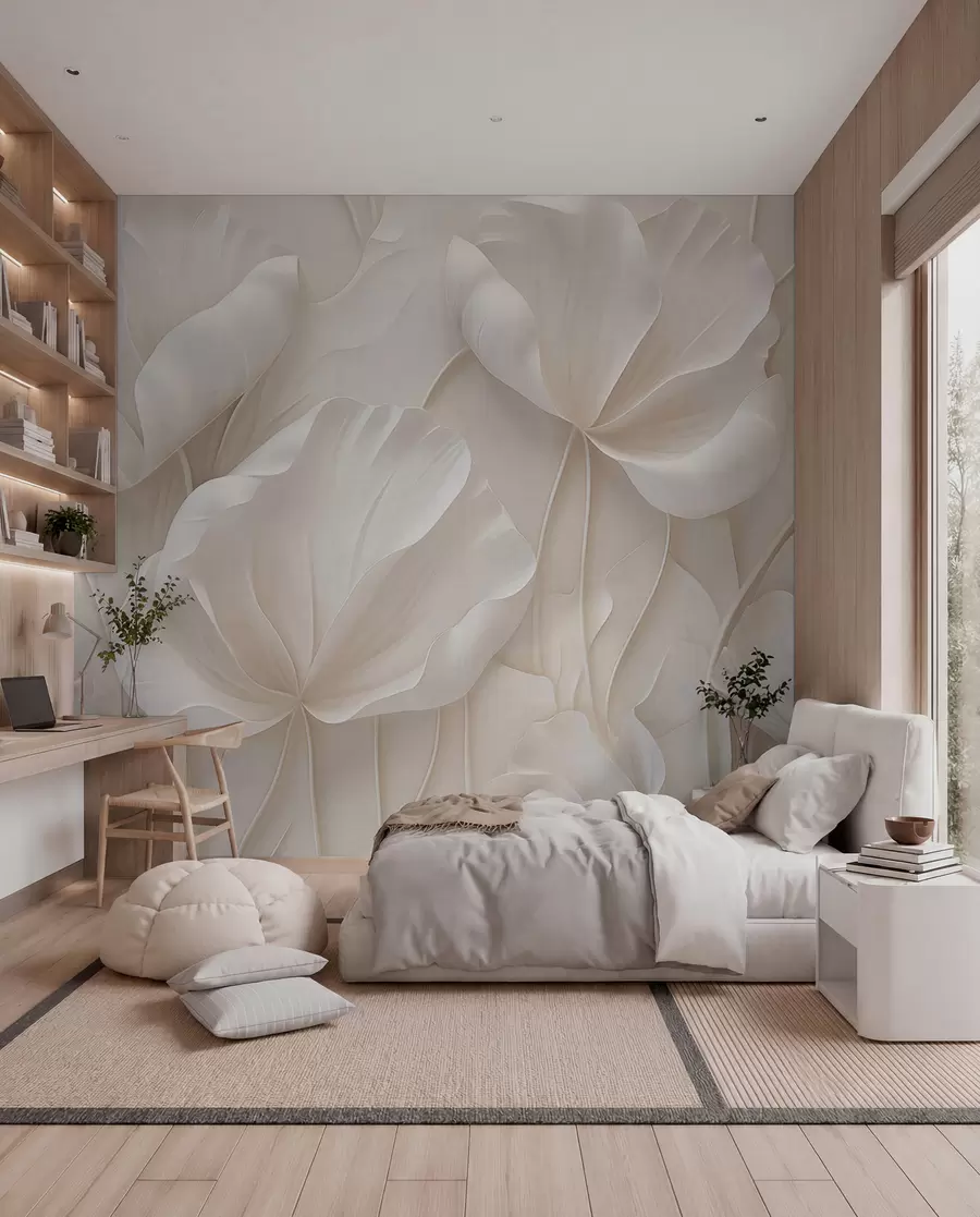 wall murals Вајано светло цвеће са меким латицама w05355