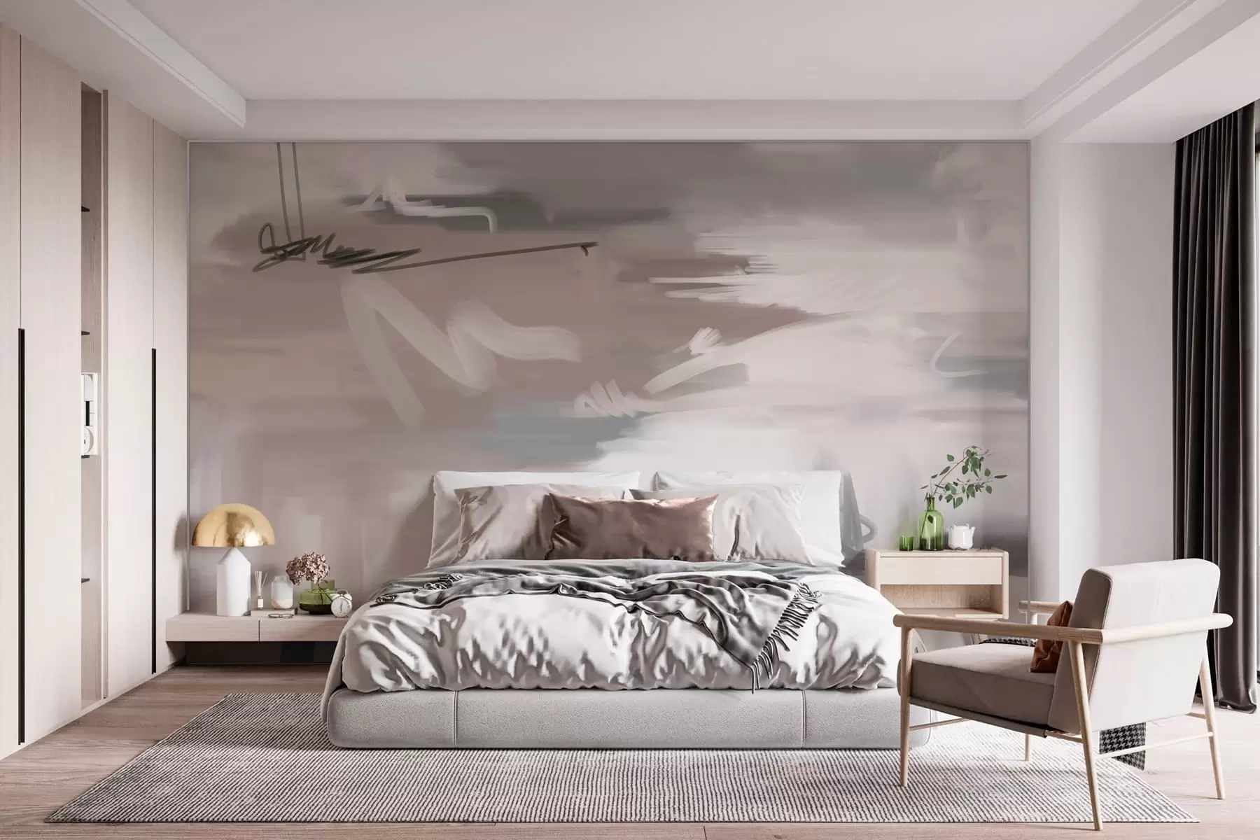 wall murals апстрактна уметност у стилу савремене уметности w05235