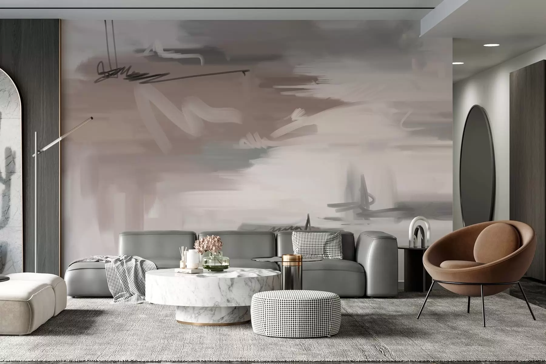 wall murals апстрактна уметност у стилу савремене уметности w05235