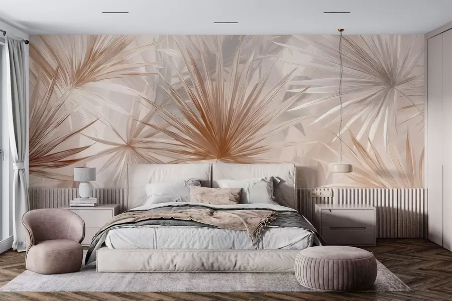wall murals Брагеа, шиљати листови w05405