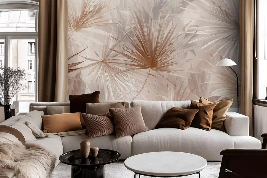 wall murals Брагеа, шиљати листови w05405