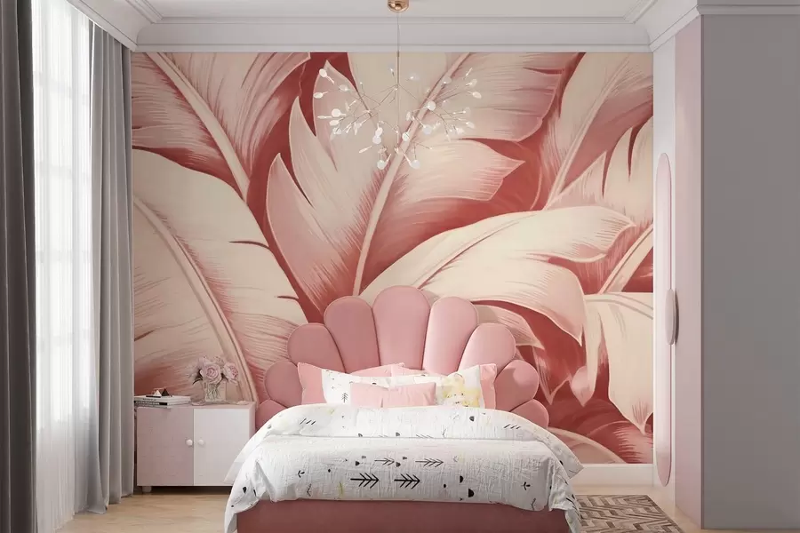wall murals Велики листови банане w04991v1