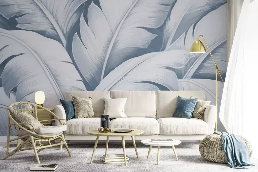 wall murals Велики листови банане w04991v2