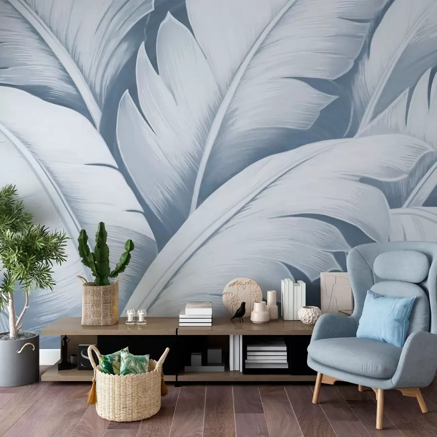 wall murals Велики листови банане w04991v2