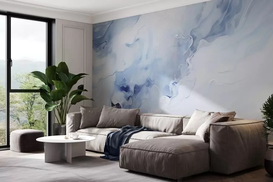 wall murals Рафинисано мермерно жилисање w05441