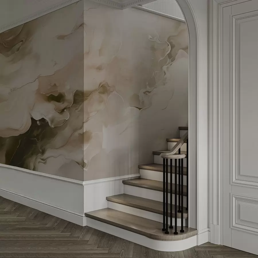 wall murals Рафинисано мермерно жилисање w05441v1