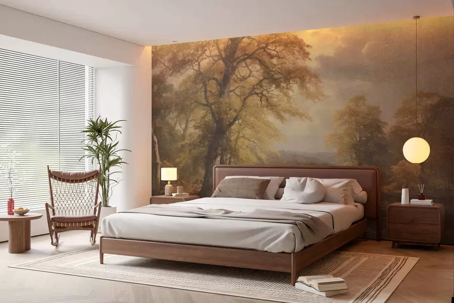 wall murals Винтажна шума w05447