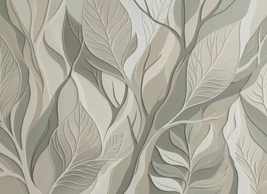 wall murals Листови који се пресецају w05448