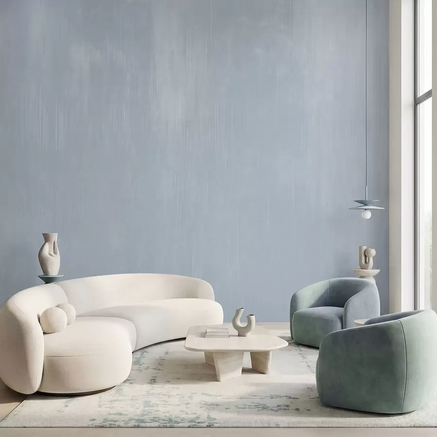 wall murals Светлоплава позадина са меком вертикалном текстуром w05121v1