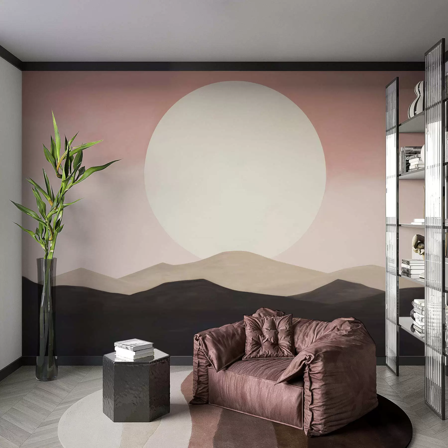 wall murals Тихи залазак сунца w05285