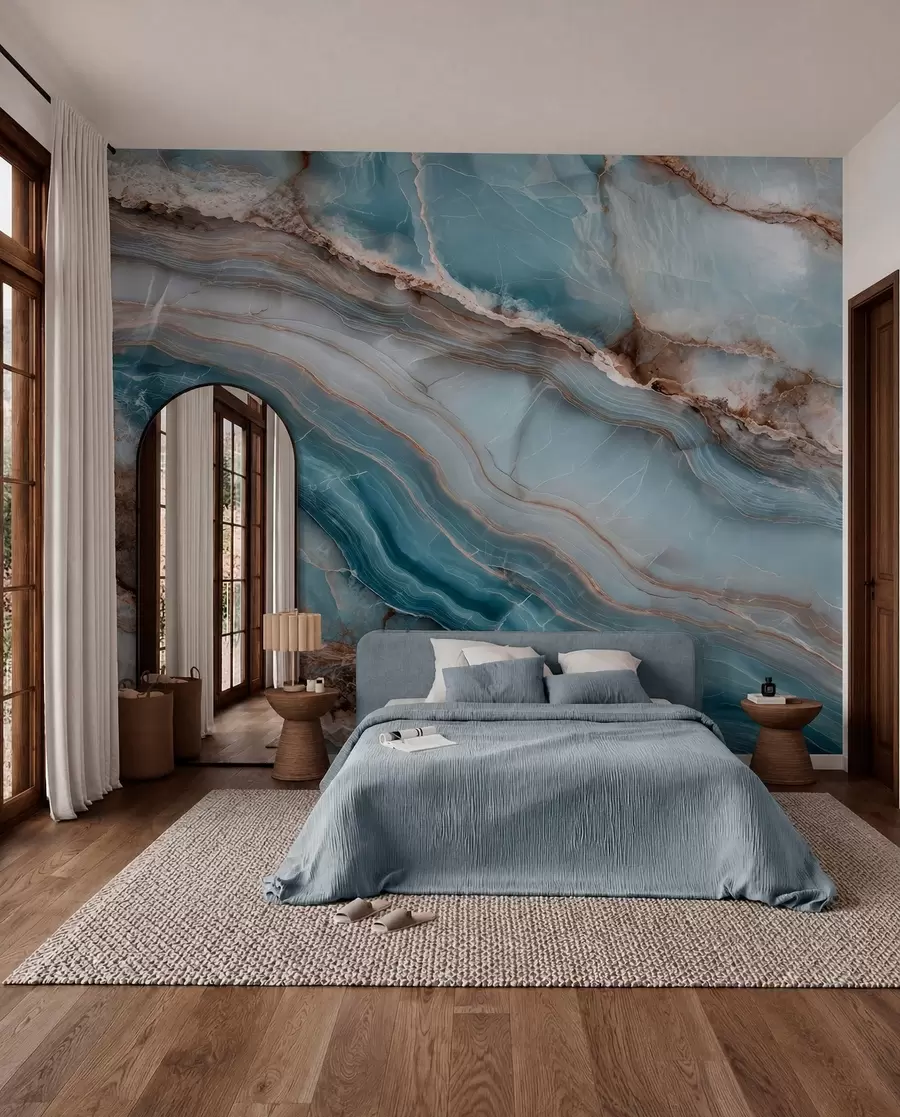 wall murals Мермерни таласи w05488