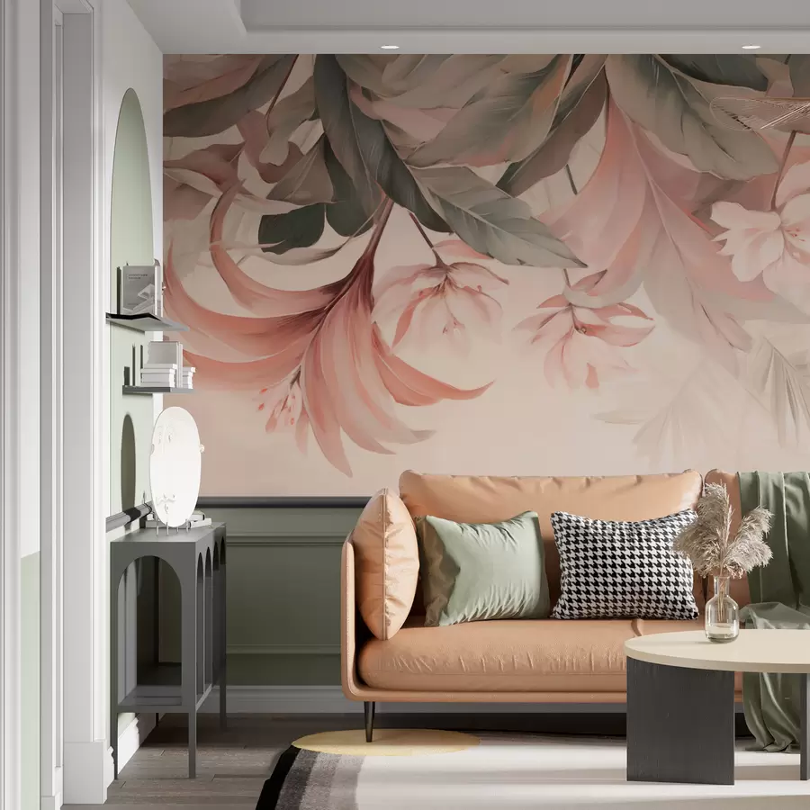wall murals Егзотично цвеће w05376v1