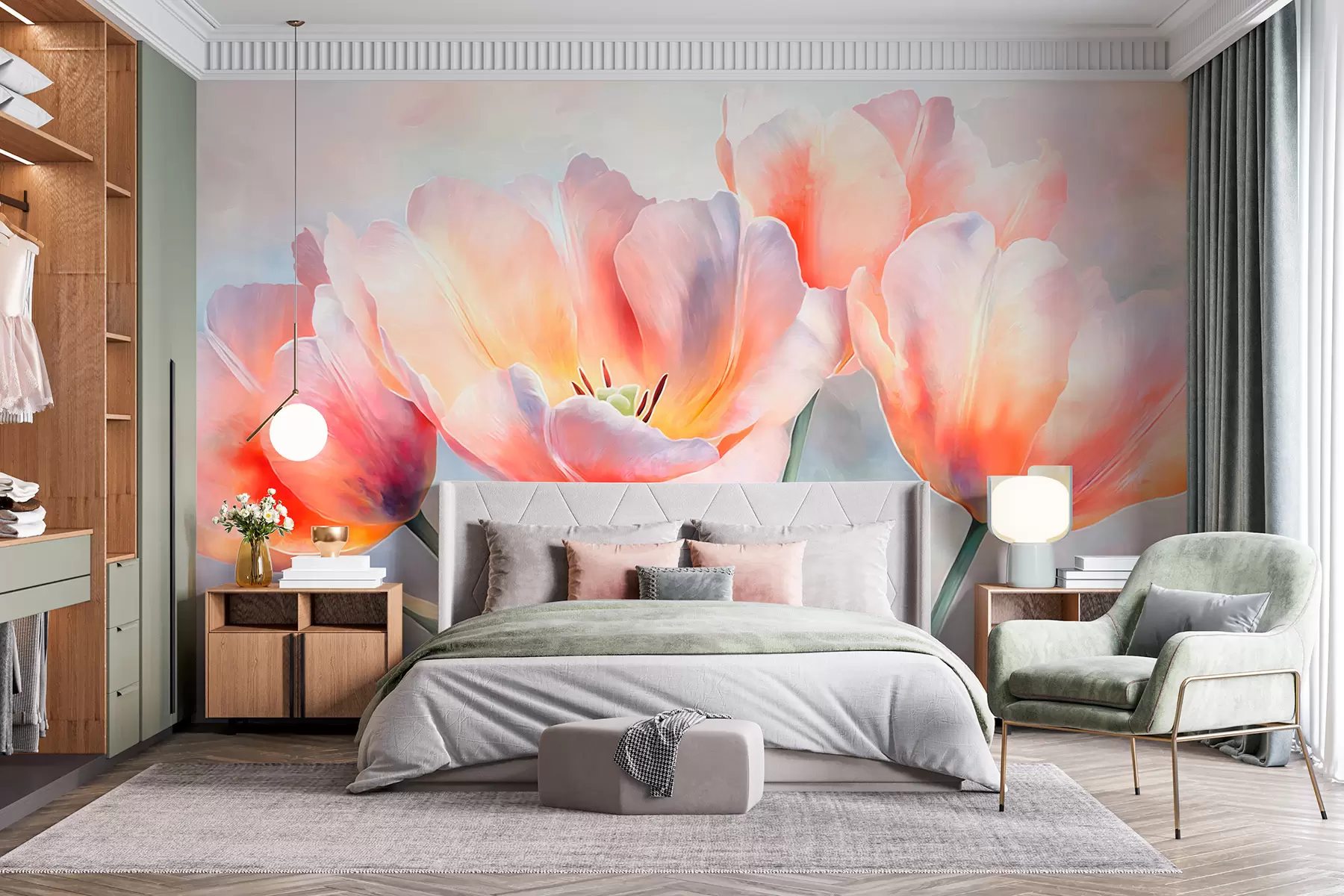 wall murals Тулипани w05467