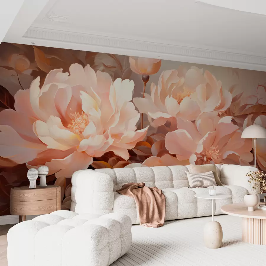 wall murals Пеониес w05511
