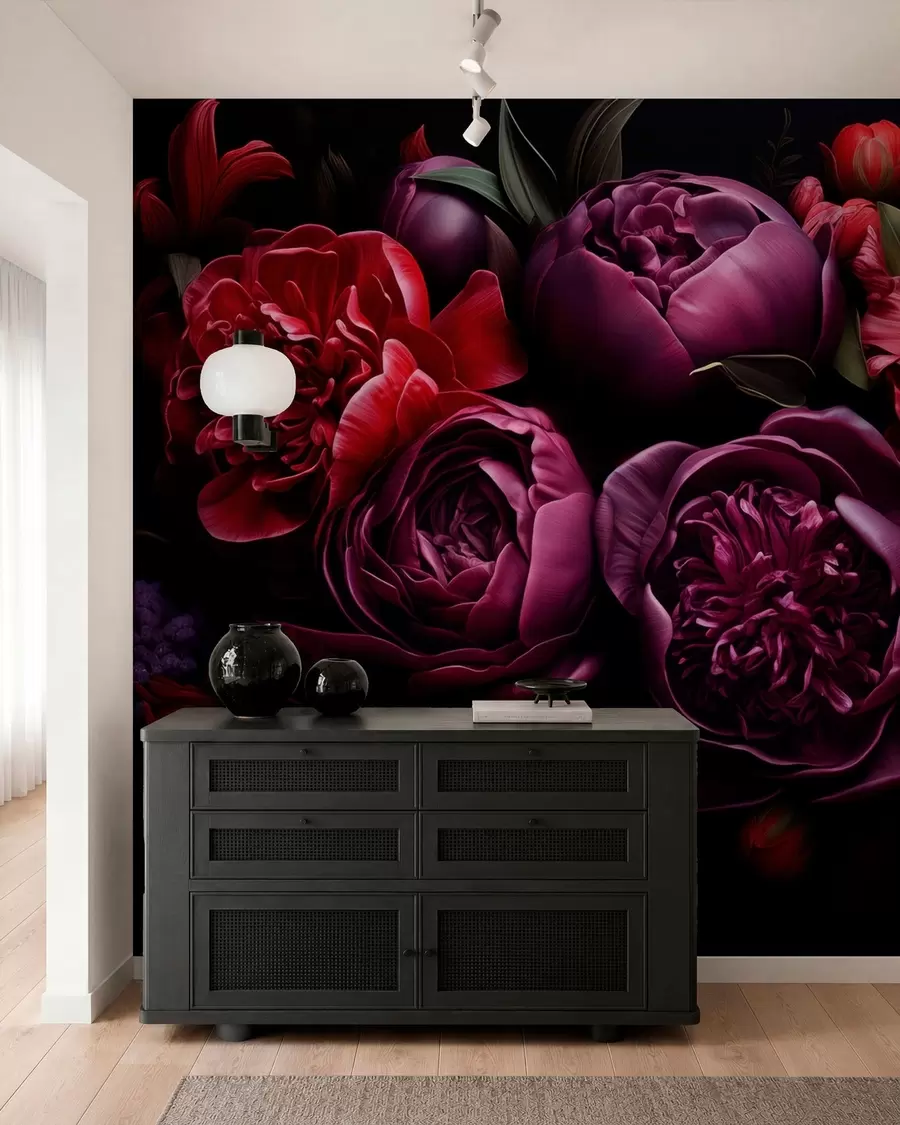 wall murals Пеониес w05513