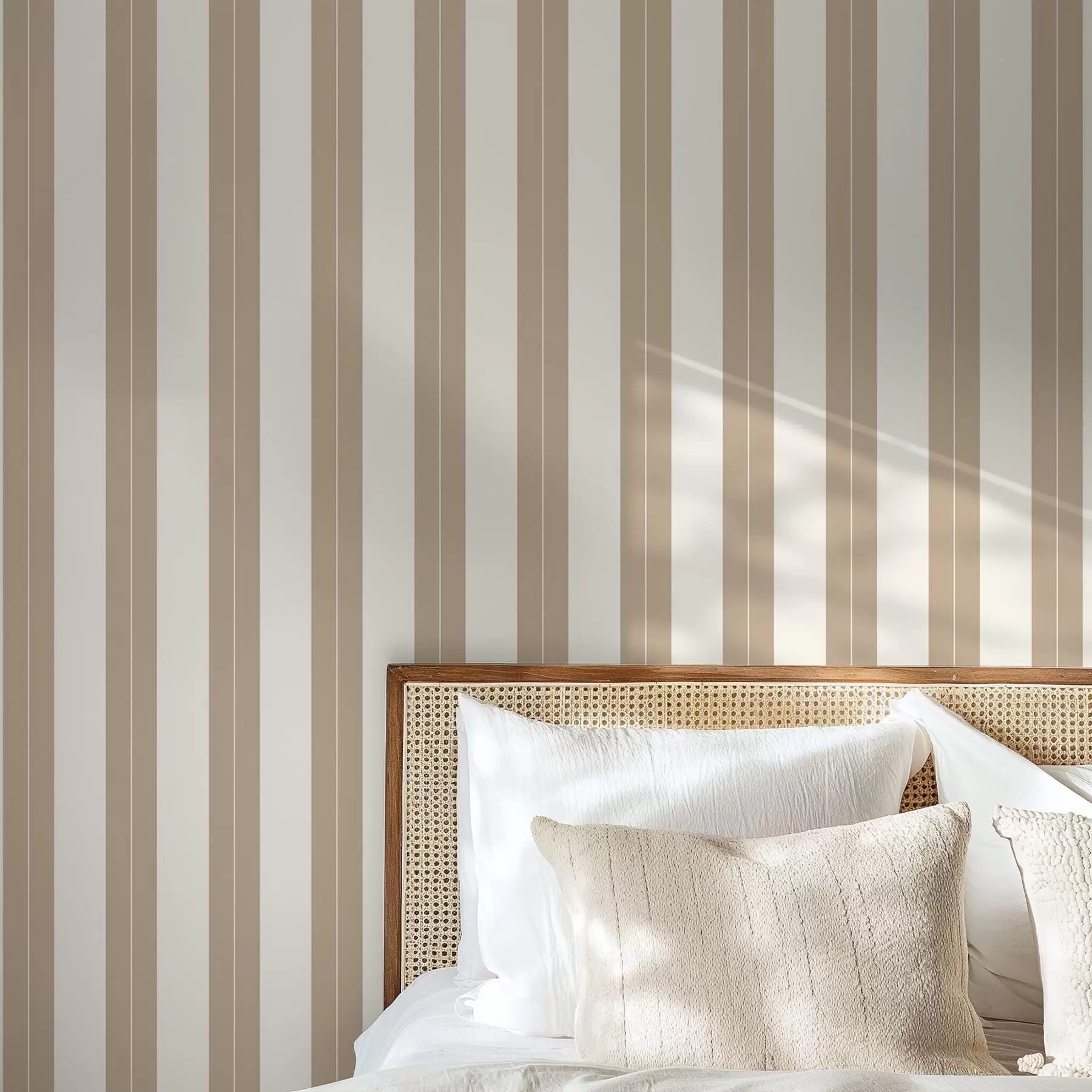wall murals Беж вертикалне пруге у минималистичком стилу a01181v4
