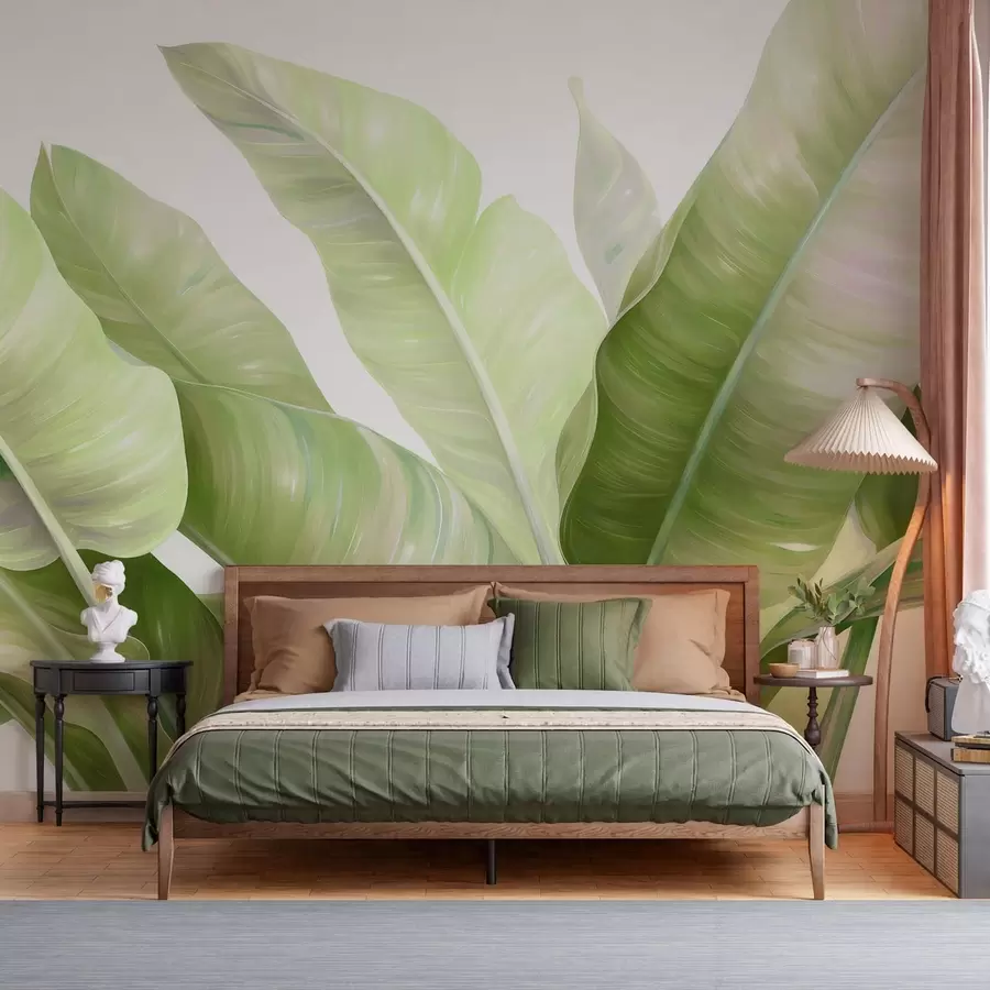 wall murals Велики листови банане w05499