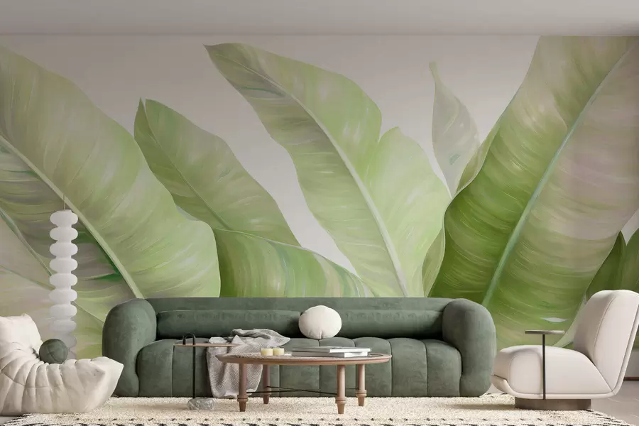 wall murals Велики листови банане w05499