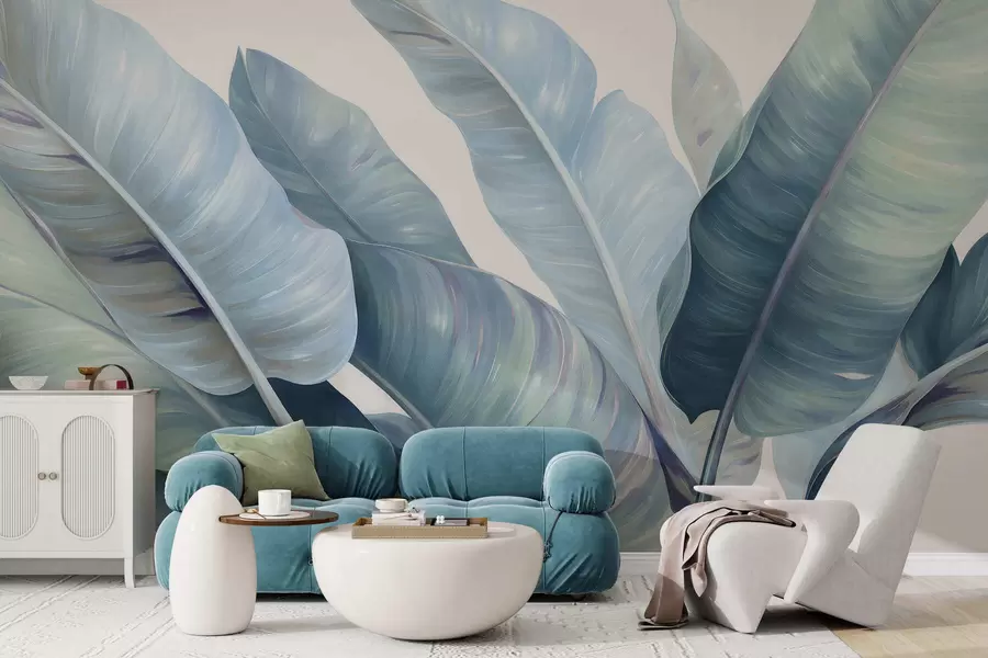 wall murals Велики листови банане w05499v1