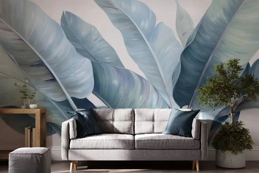 wall murals Велики листови банане w05499v1