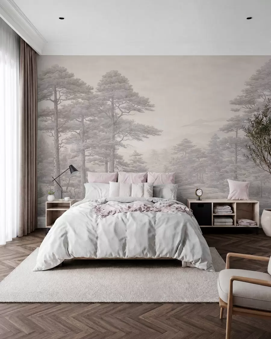 wall murals Винтажна шума w05524