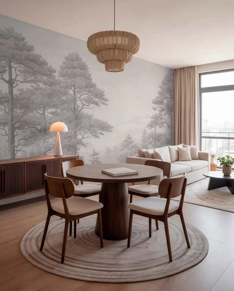 wall murals Винтажна шума w05524