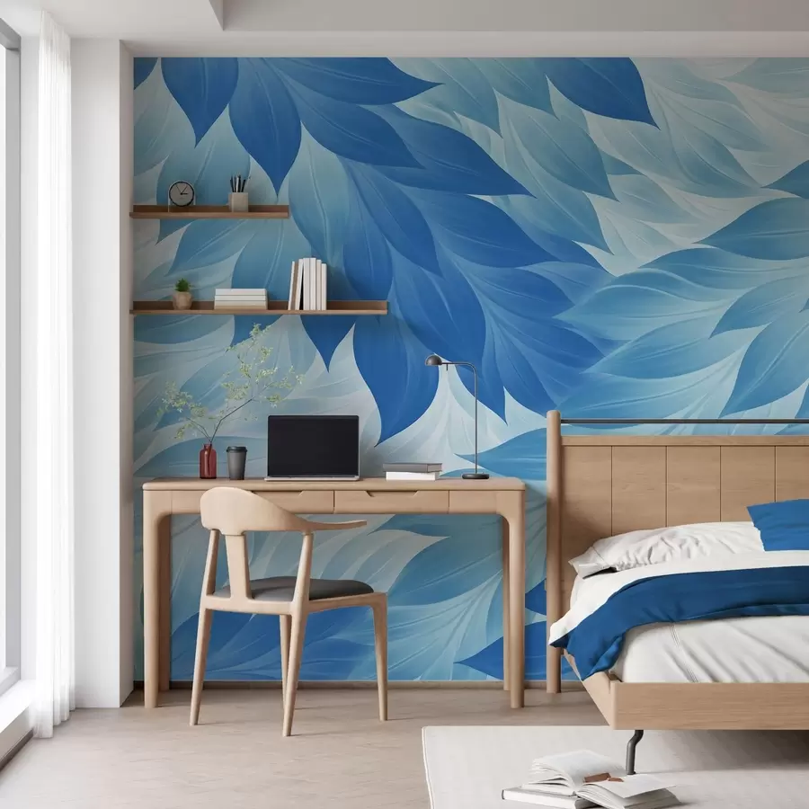 wall murals Оштро апстрактно лишће w05531v2