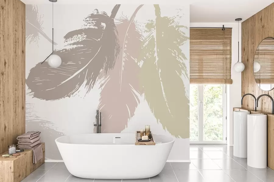 wall murals Перје w05549