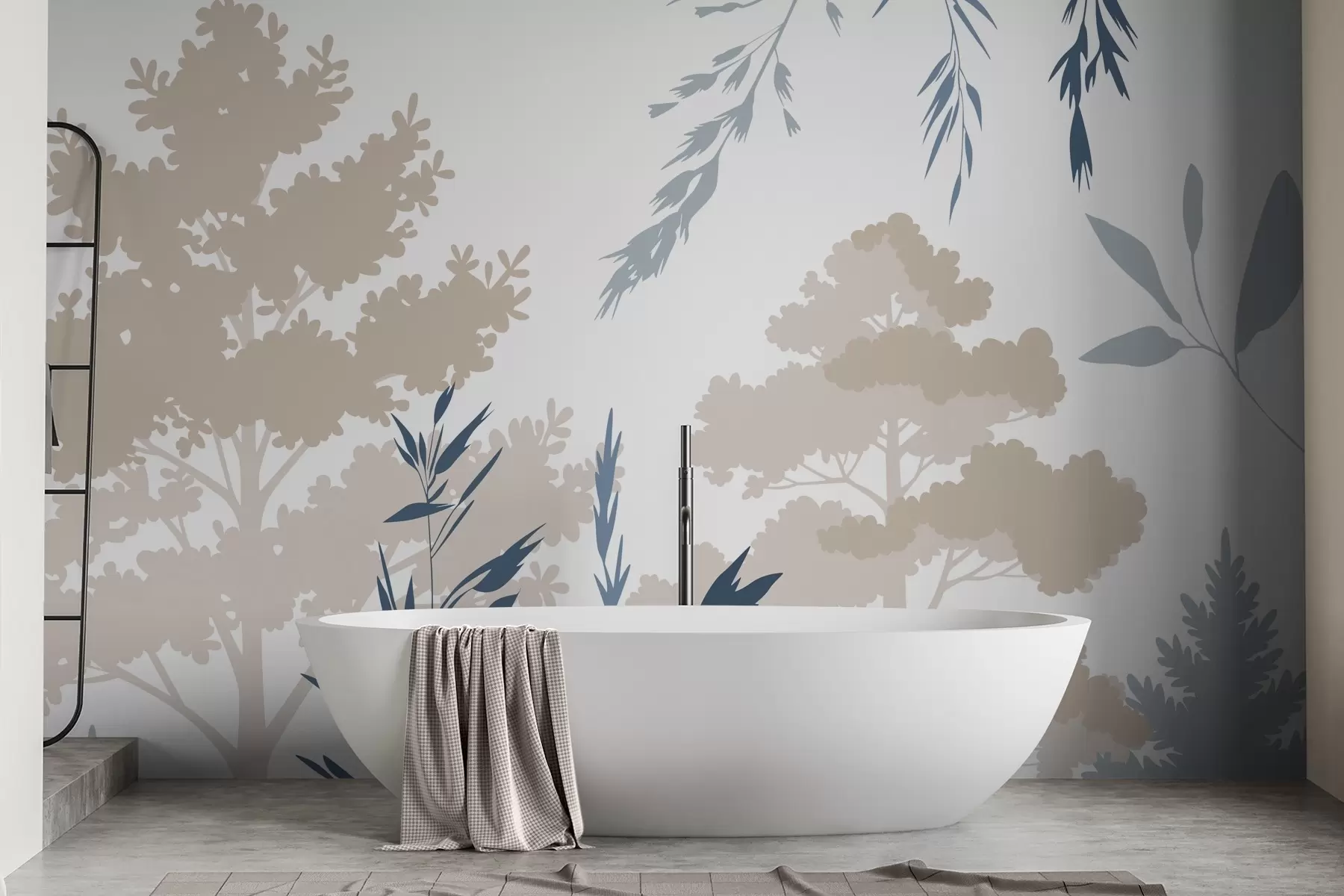 wall murals Дрвеће и траве w05551
