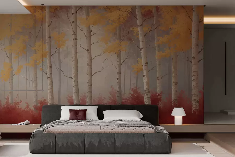 wall murals Јесен у магли w05577