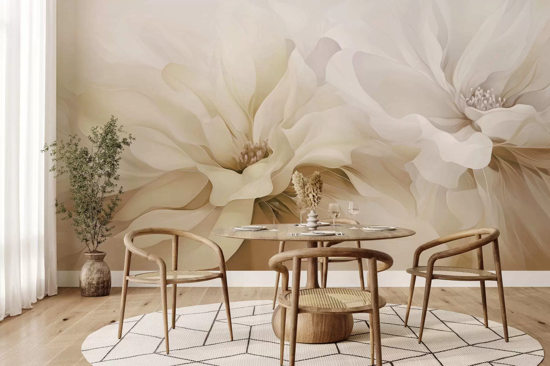 wall murals Ваздушне латице w05580v1