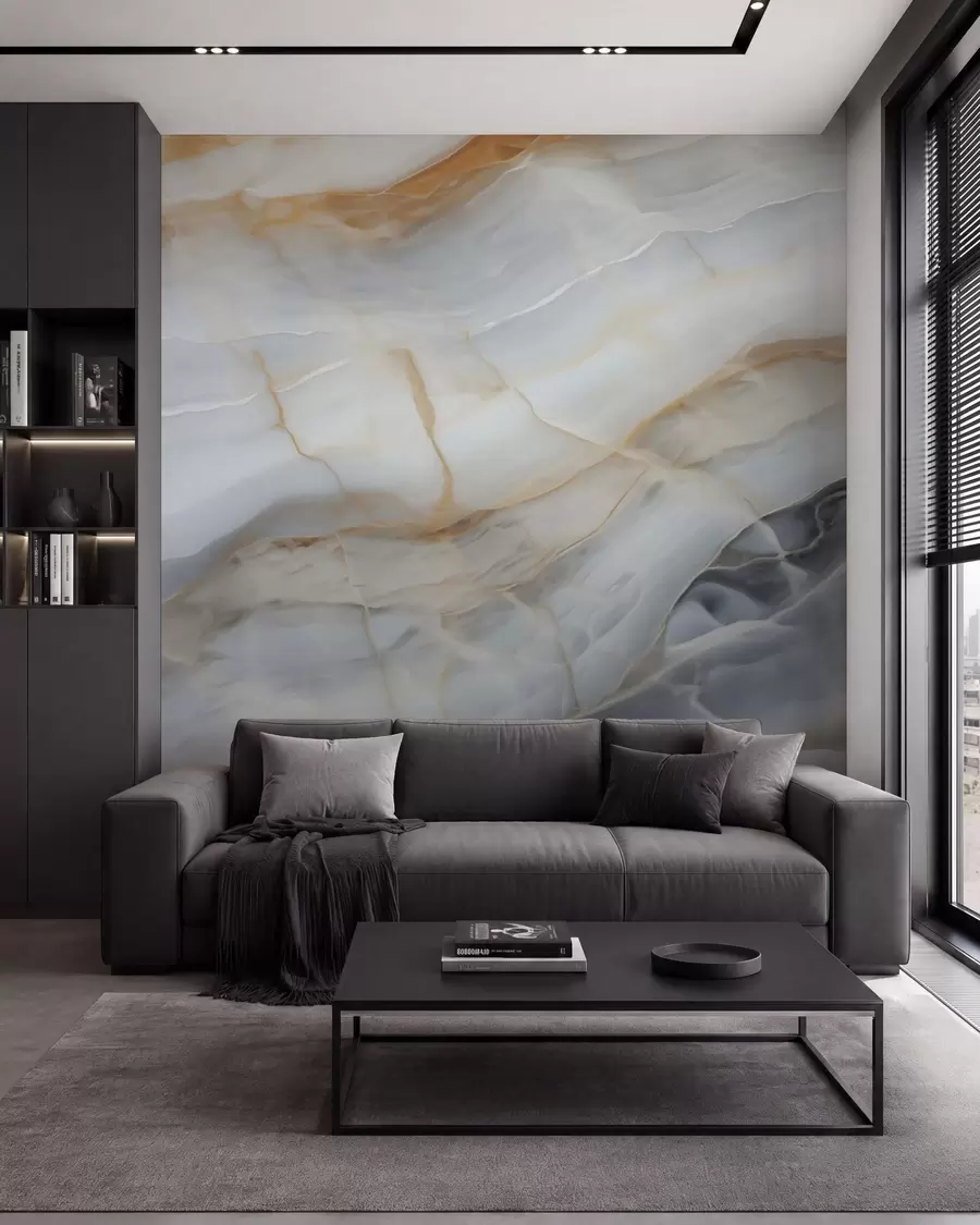 wall murals Имитација апстрактног узорка текстуре мермера w05590